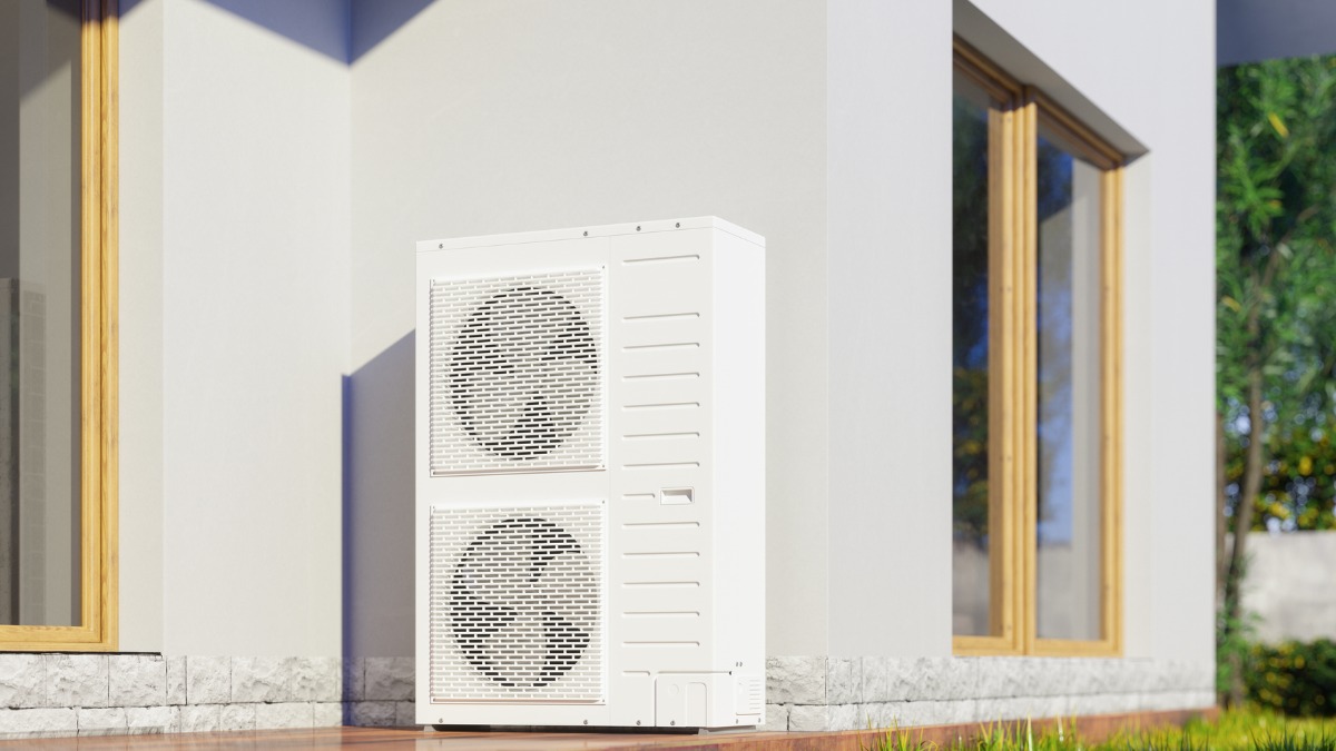 Pompe à chaleur air - eau en extérieur